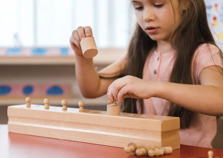 TimeTEX Block mit Zylindern 2 "Montessori Premium"