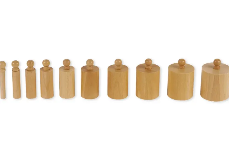 TimeTEX Block mit Zylindern 2 "Montessori Premium"