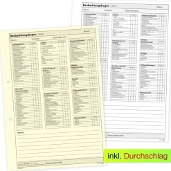TimeTEX Block Schüler-Beobachtung A4, 30 Blatt mit Durchschlag