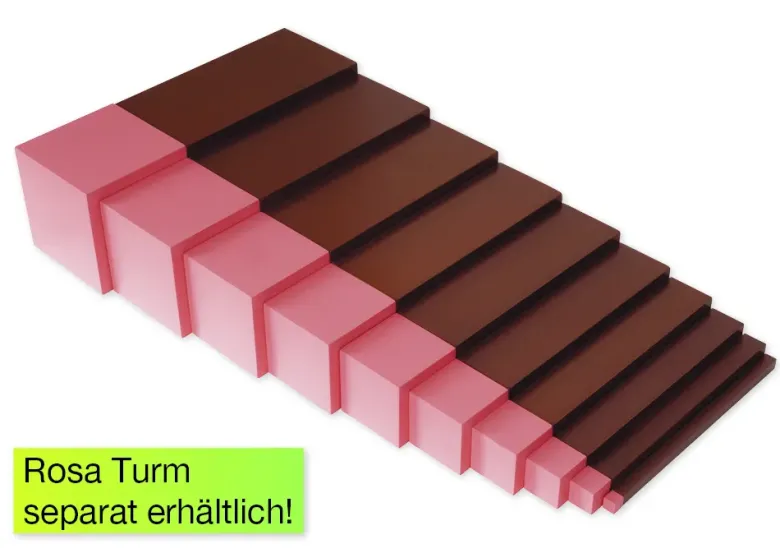 TimeTEX Braune Treppe "Montessori Premium"