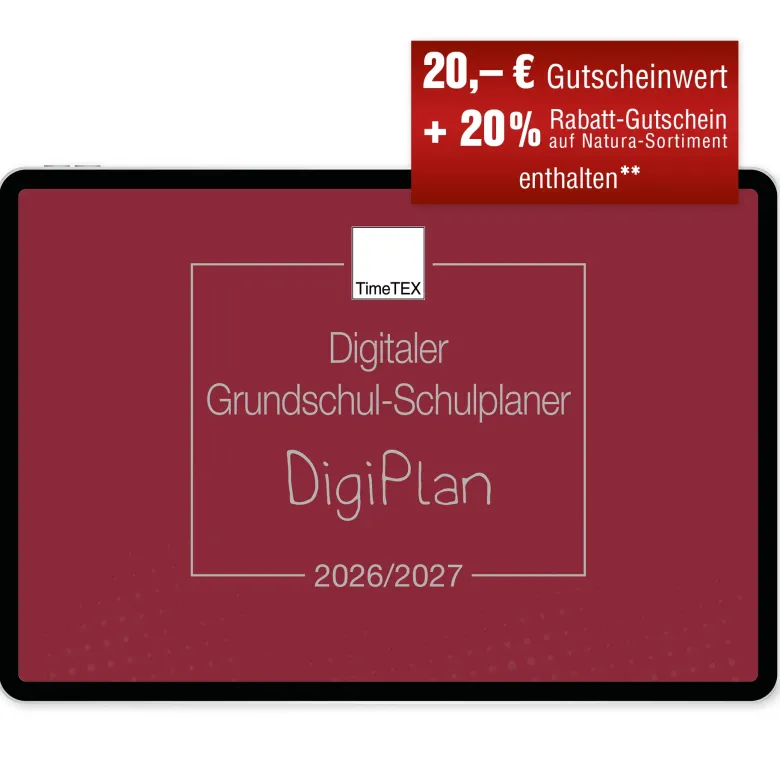TimeTEX Digitaler Grundschul-Planer DigiPlan 2026/2027