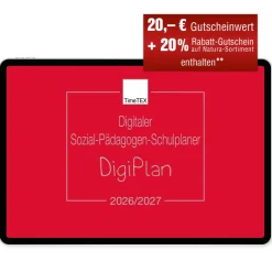 TimeTEX Digitaler Sozial-Pädagogen-Schulplaner DigiPlan 2026/2027
