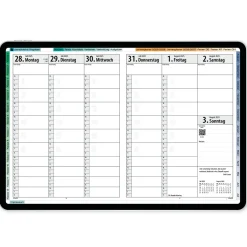 TimeTEX Digitaler System-Schulplaner DigiPlan, gelb, 2026/2027