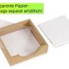 TimeTEX Einsatzfigurenpapier, 14 x 14 cm, 500 Seiten "Montessori Premium"