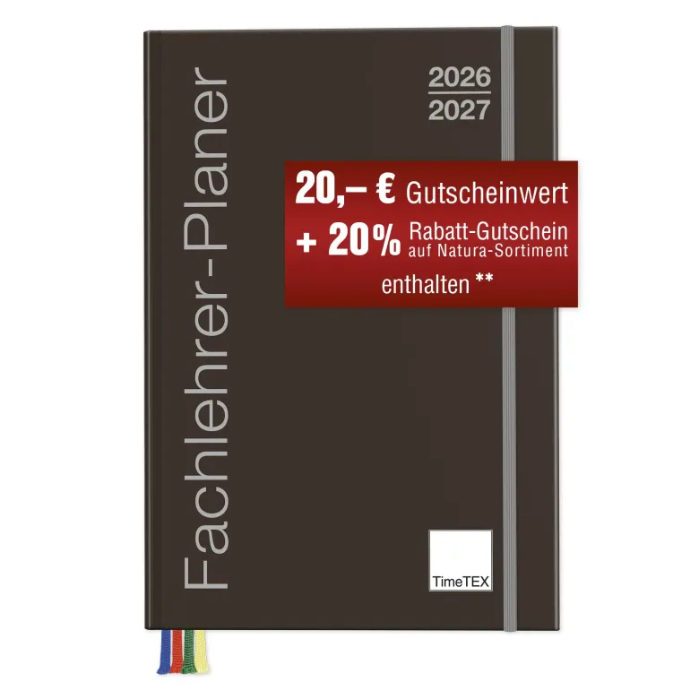 TimeTEX Fachlehrer-Planer A4-Plus 2026/2027