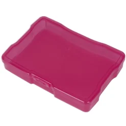 TimeTEX Farb-Box mit Klickverschluss, transparent