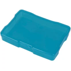 TimeTEX Farb-Box mit Klickverschluss, transparent