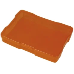 TimeTEX Farb-Box mit Klickverschluss, transparent