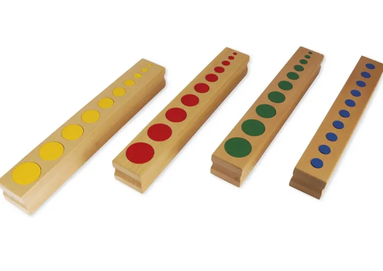 TimeTEX Farbige Zylinder "Montessori Premium"