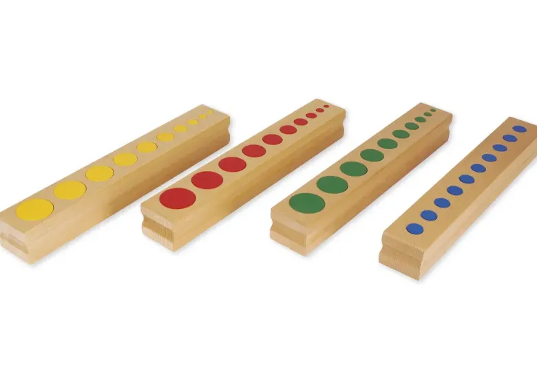 TimeTEX Farbige Zylinder "Montessori Premium"