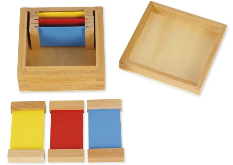 TimeTEX Farbtäfelchen, Satz 1, 3 Paare "Montessori Premium"