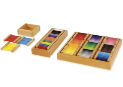 TimeTEX Farbtäfelchen, Satz 1, 3 Paare "Montessori Premium"