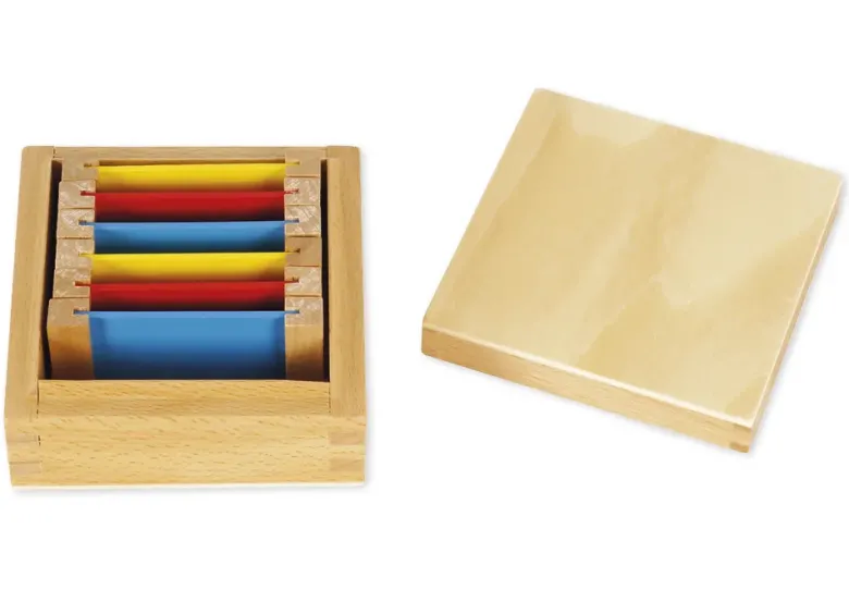 TimeTEX Farbtäfelchen, Satz 1, 3 Paare "Montessori Premium"