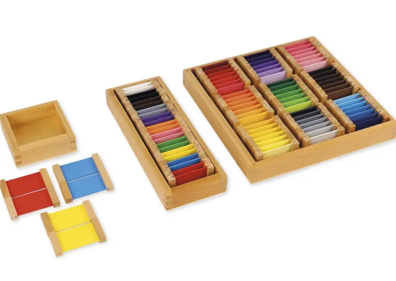TimeTEX Farbtäfelchen, Satz 1, 3 Paare "Montessori Premium"