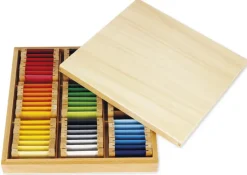 TimeTEX Farbtäfelchen, Satz 3, Schattierungen "Montessori Premium"