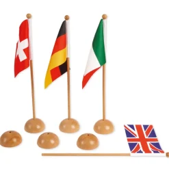 TimeTEX Flaggenständer Europa "Montessori Premium"