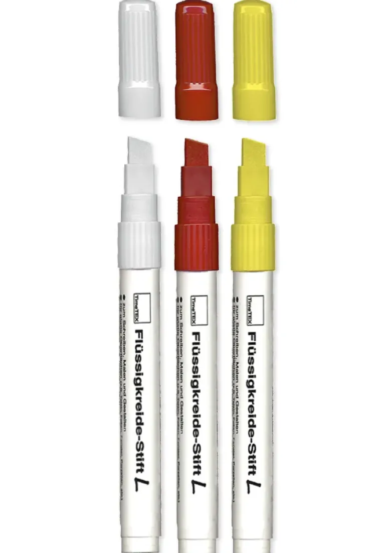 TimeTEX Flüssigkreide-Stift L Set 3-tlg.