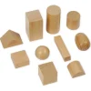 TimeTEX Geheimnisvoller Beutel mit geometrischen Formen, 22-tlg. "Montessori-Premium"