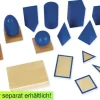 TimeTEX Geometrische Grundtäfelchen im Kasten "Montessori Premium"