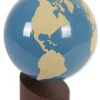 TimeTEX Globus Land und Wasser, Sandpapier "Montessori Premium"