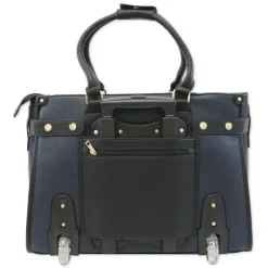 TimeTEX Handtaschen-Trolley "Bella", blau-schwarz