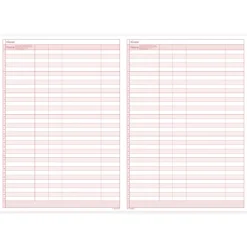 TimeTEX Heft Stoffverteilungs-Plan A4