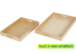 TimeTEX Holztablett, groß "Montessori Premium"