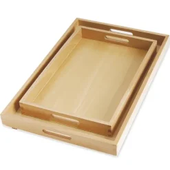 TimeTEX Holztablett, groß "Montessori Premium"