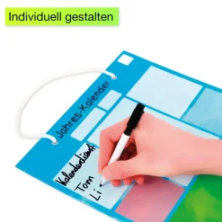 TimeTEX Jahres-Kalender magnetisch, ca. 28 x 41 cm