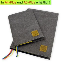 TimeTEX Kalenderhülle aus Canvas A4-Plus, mit Stiftschlaufe