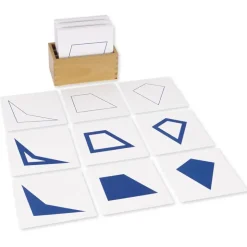 TimeTEX Kasten für geometrische Karten "Montessori Premium"