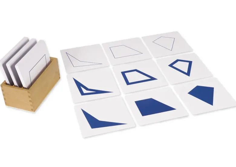 TimeTEX Kasten für geometrische Karten "Montessori Premium"