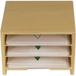 TimeTEX Kasten mit 3 Fächern für die Botanischen Karten