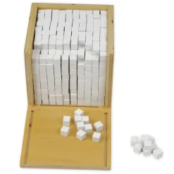 TimeTEX Kasten mit 1000 Kuben "Montessori Premium"