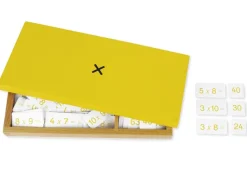 TimeTEX Kasten mit Multiplikationsaufgaben "Montessori Premium"