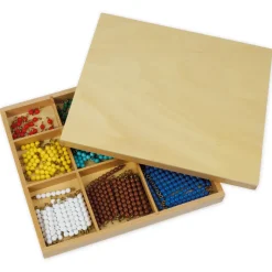 TimeTEX Kasten mit Perlenstäbchen für das Multiplikationsbrett 