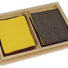 TimeTEX Kasten mit Stoffen "Montessori Premium"