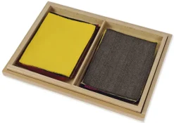 TimeTEX Kasten mit Stoffen "Montessori Premium"