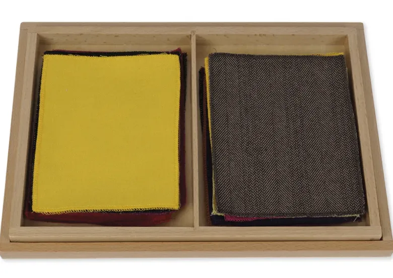 TimeTEX Kasten mit Stoffen "Montessori Premium"