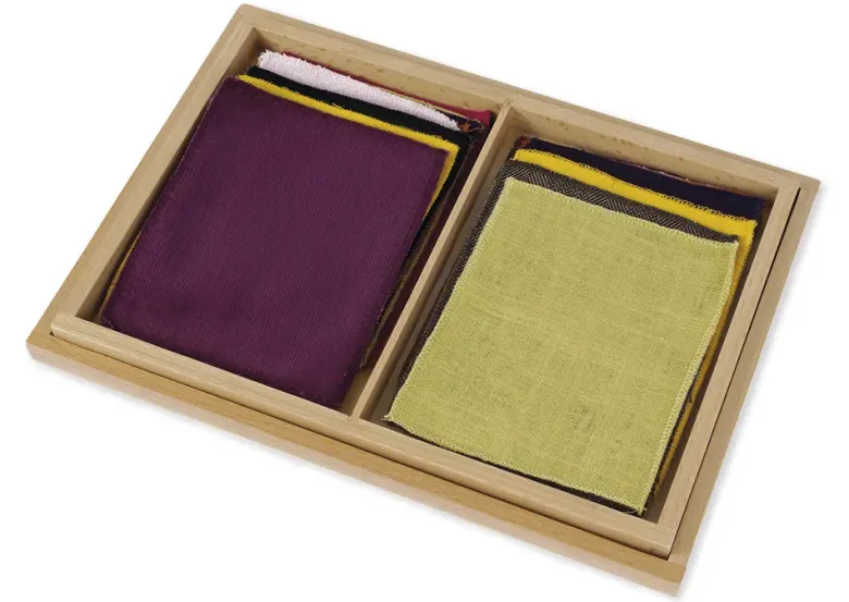 TimeTEX Kasten mit Stoffen "Montessori Premium"
