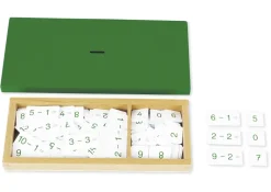 TimeTEX Kasten mit Subtraktionsaufgaben "Montessori Premium"