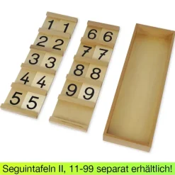TimeTEX Kasten mit Zehnerstangen und Einerperlen, lose Perlen 