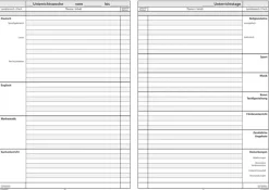 TimeTEX Klassenbuch A4-Plus, Grundschule