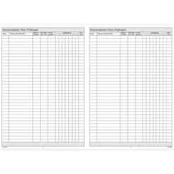 TimeTEX Klassenbuch A4-Plus, Sekundarstufe + Grundschule