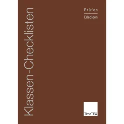 TimeTEX Klassen-Checklisten, A4