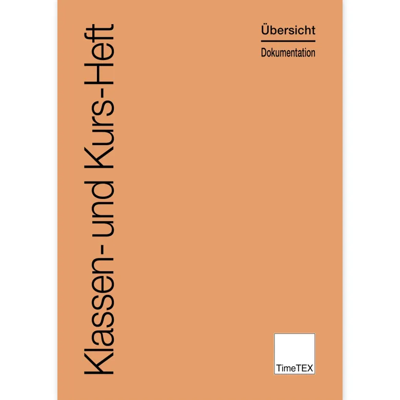 TimeTEX Klassen-/Kursheft A4, 64 Seiten