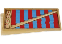 TimeTEX Kleine Numerische Stangen "Montessori Premium"