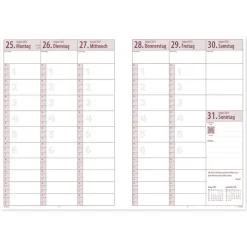 TimeTEX Kompakt-Lehrerkalender A5-Plus 2026/2027