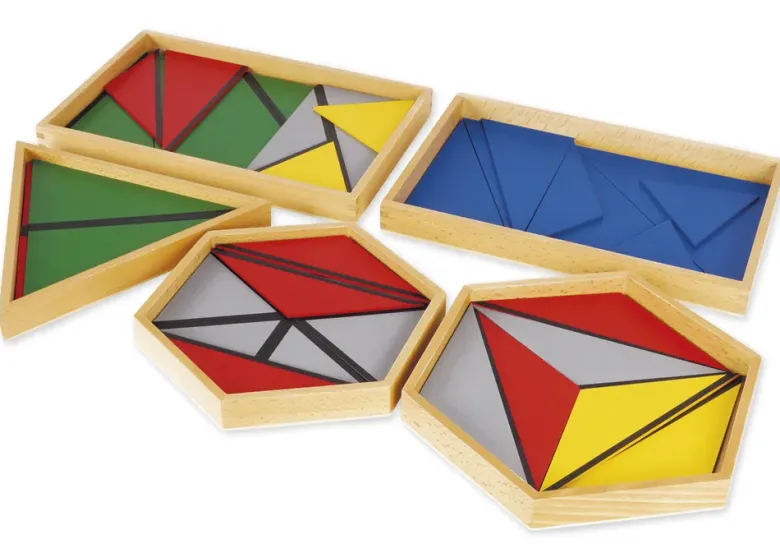 TimeTEX Konstruktive Dreiecke "Montessori Premium"