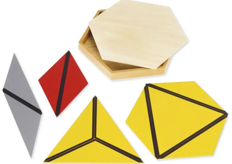 TimeTEX Konstruktive Dreiecke "Montessori Premium"